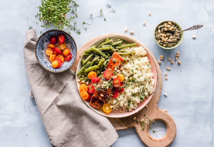 Plan nutritionnel personnalisé avec aliments sains